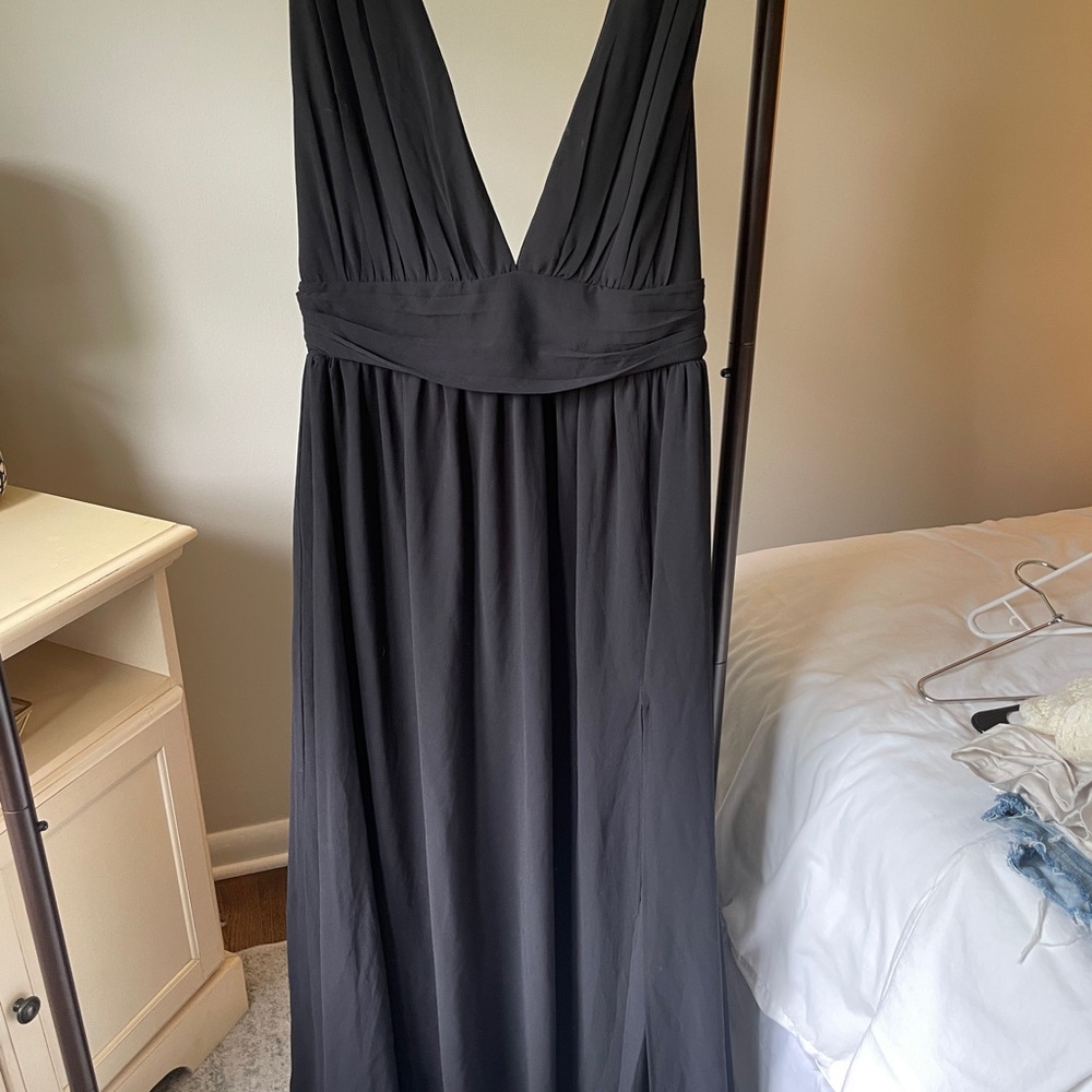 Elegant Black Evening Gown